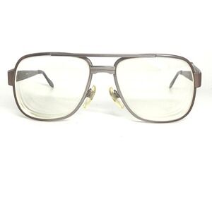 Menrad Eyeglasses Mod 429 033 Brown Silver Aviator Frame 55 16 140 Vintage 21996